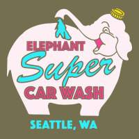 Pink Elephant Car Wash Vintage Hoodie | Teevron