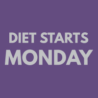 Diet Starts Monday Vintage Hoodie | Teevron