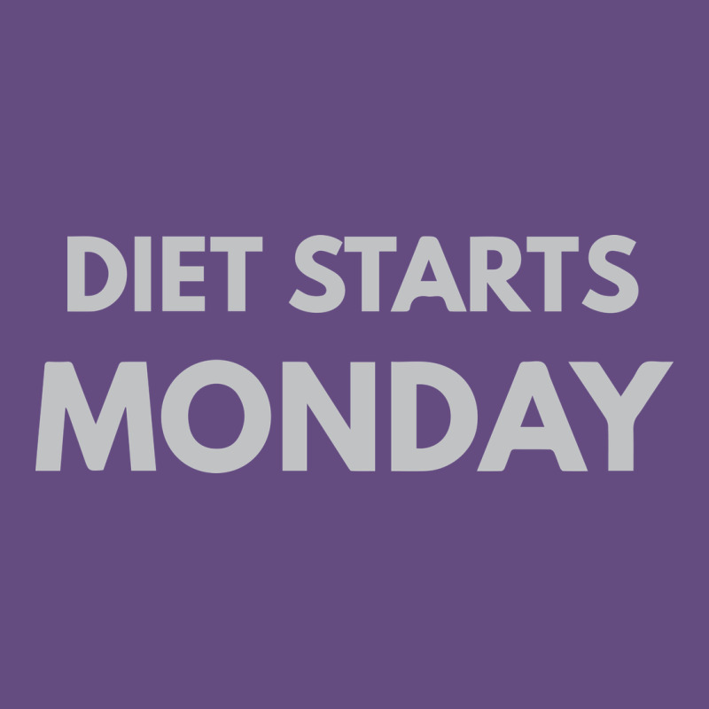 Diet Starts Monday Vintage Hoodie by linhVisuals | Teevron