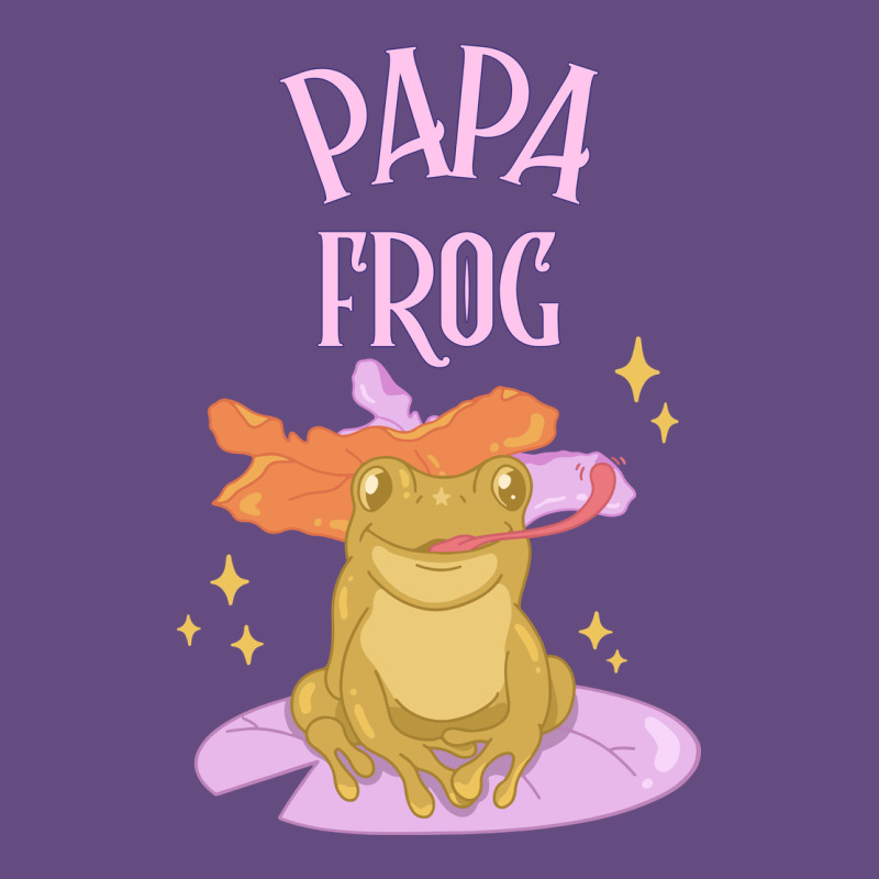 Papa Frog Vintage Hoodie by linhVisuals | Teevron