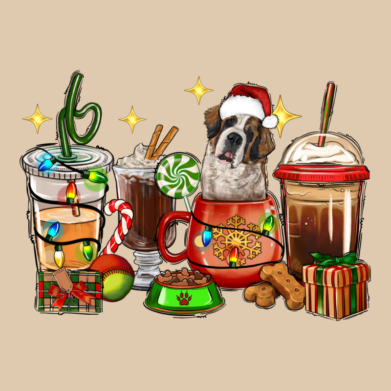 Christmas Coffee Cups With Saint Bernard Heavyweight Sweatshirt by RanaPortraitStore | Teevron