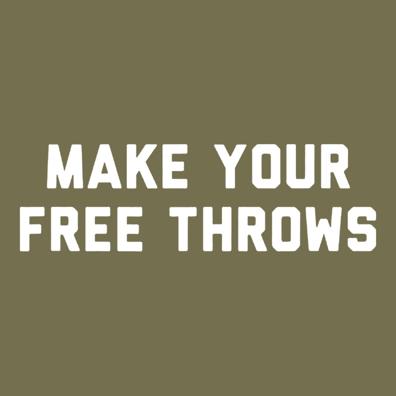 Make Your Free Throws Vintage Hoodie by linhVisuals | Teevron