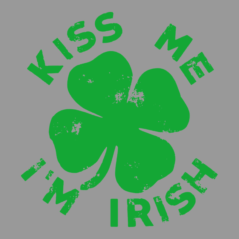 Kiss Me Im Irish Funny Saint Patrick Day Womens Vintage Hoodie by linhVisuals | Teevron