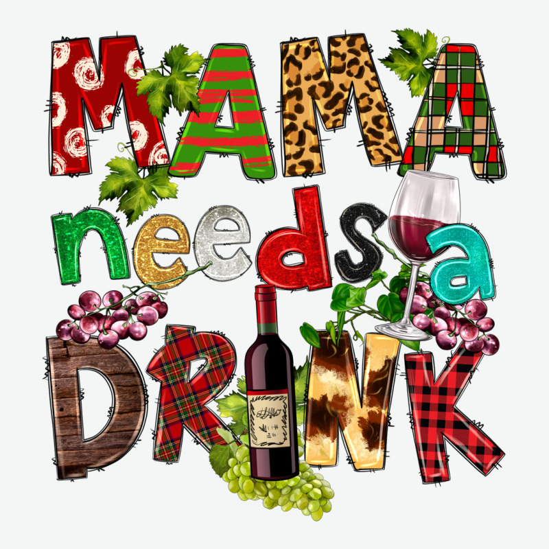 Mama Needs A Drink Urban Heavy Tee by FaDigitalArtStudio | Teevron