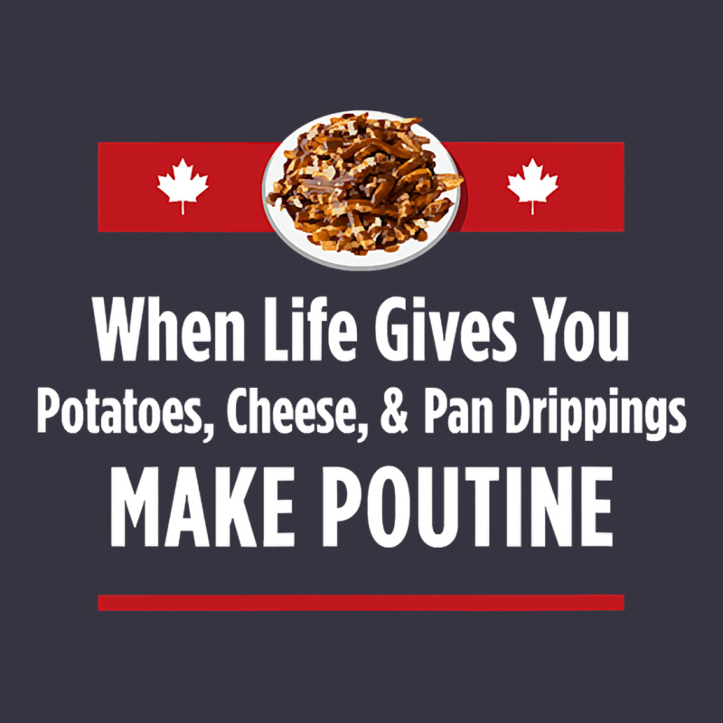 Canada Poutine Quebec Recipe French Vintage Hoodie by linhVisuals | Teevron