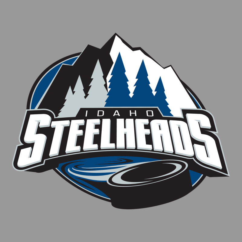 Idaho Steelheads Mountain Vintage Hoodie by linhVisuals | Teevron