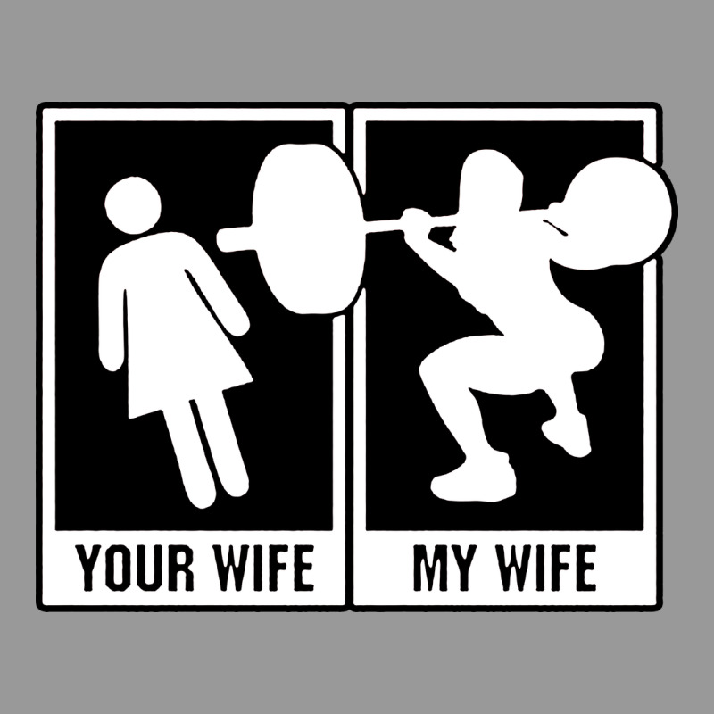 Your Wife My Wife Weightlifting Vintage Hoodie by linhVisuals | Teevron