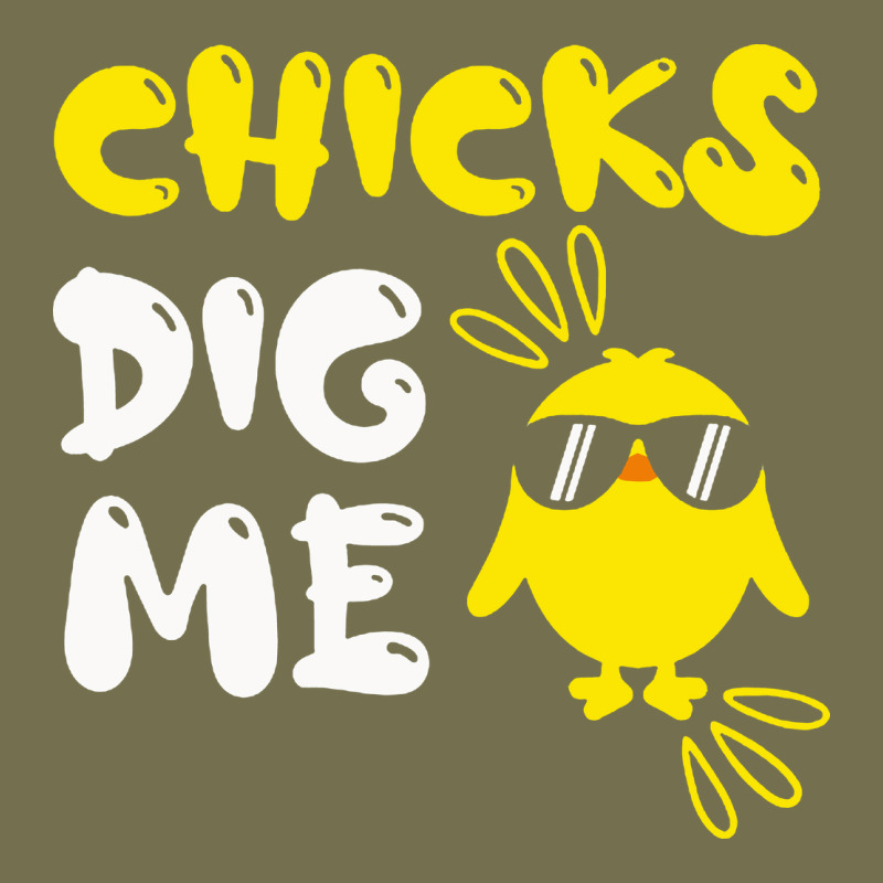 Chicks Dig Me Vintage Hoodie by linhVisuals | Teevron