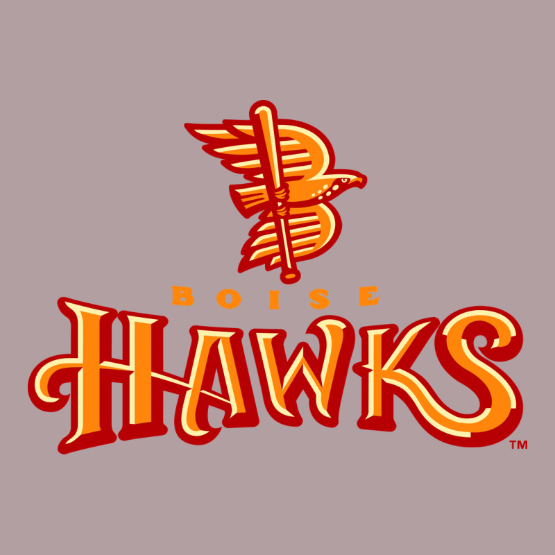 The-boise-hawks-fan Vintage Hoodie by linhVisuals | Teevron