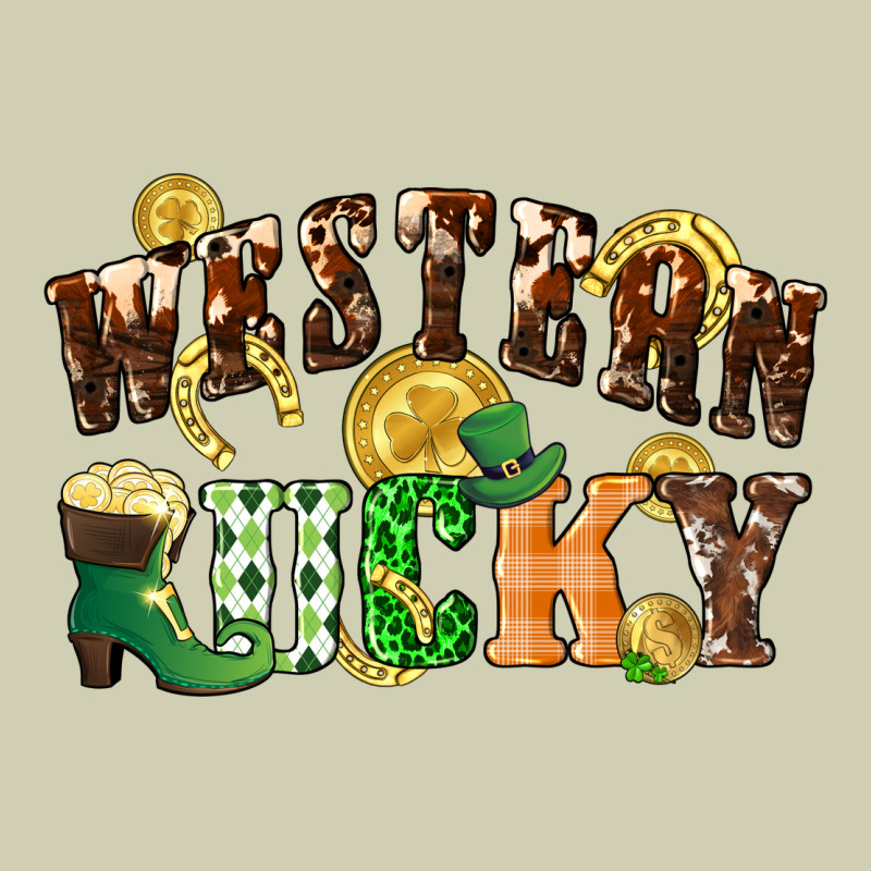 Western Lucky St. Patrick's Day Heavy Core Tee by CowGirlArtShop | Teevron