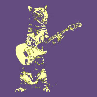 Cat Playing Guitar Vintage Hoodie | Teevron