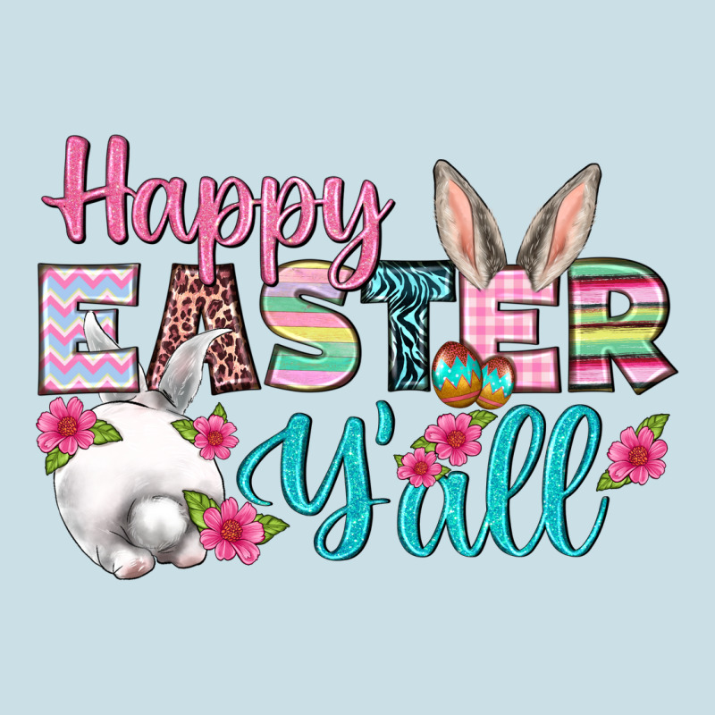 Happy Easter Y'all Ladies Tee by BundleAndBundleShop | Teevron