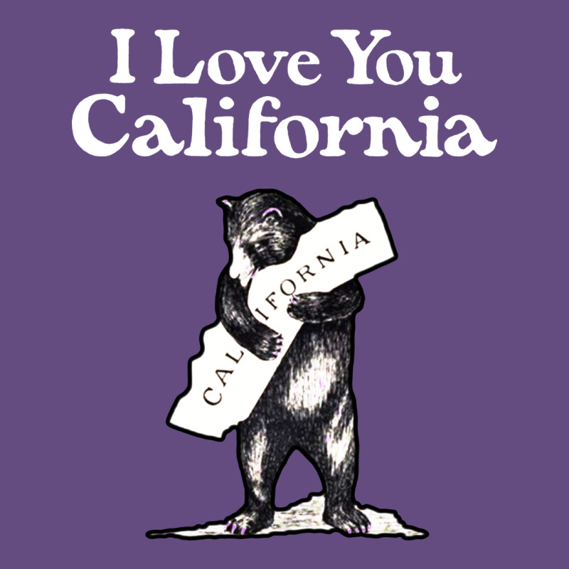 I Love You California Bear State Hug Vintage Hoodie by linhVisuals | Teevron