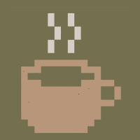 Pixel Coffee Vintage Hoodie | Teevron