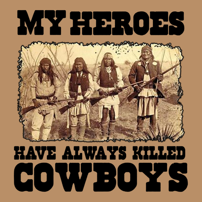 My Heroes Have Always Killed Cowboys Retro Vintage Hoodie by linhVisuals | Teevron