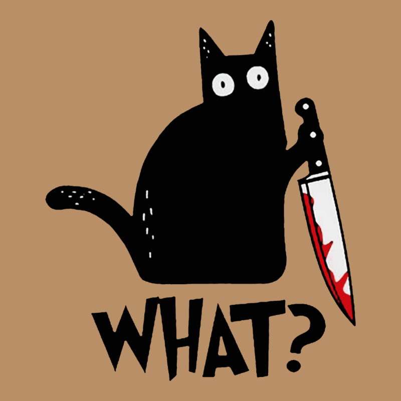 Halloween Cat With Knife What Vintage Hoodie by linhVisuals | Teevron