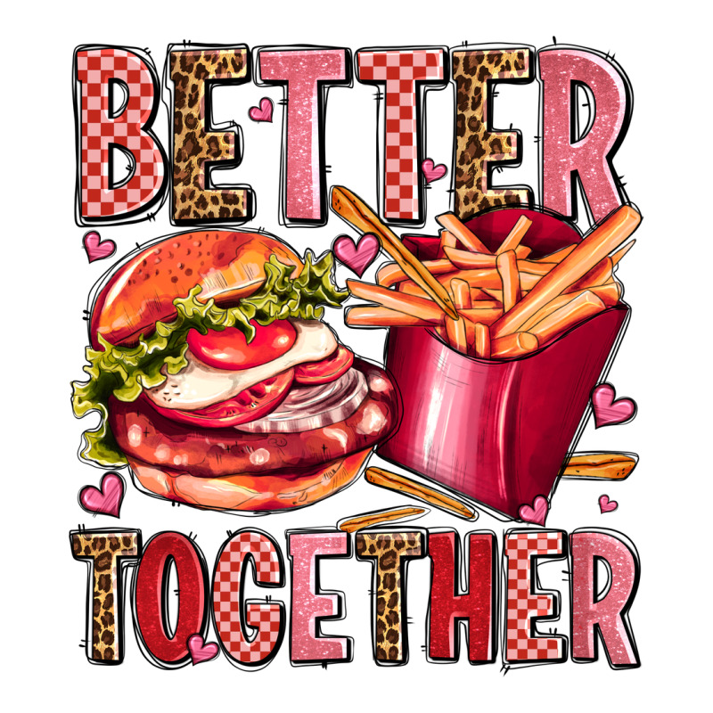 Hamburger Potatoes Better Together Olivia Classic Tee by OliviaCreatesArt | Teevron