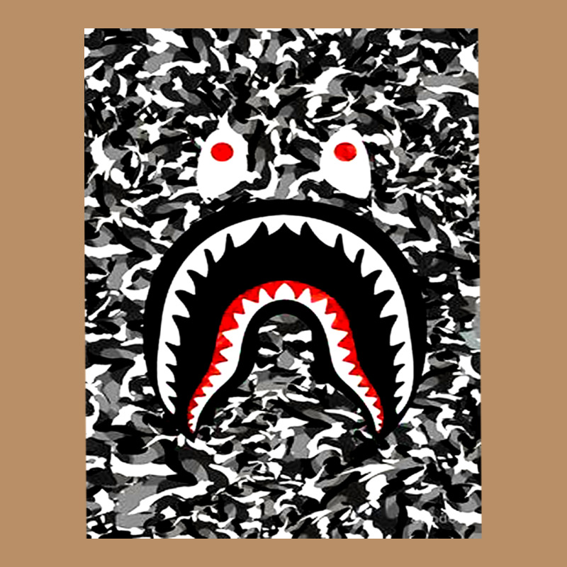 Bape Shark Army Vintage Hoodie by linhVisuals | Teevron