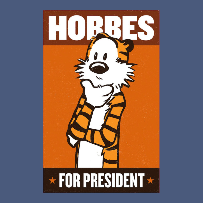 Hobbes For President Vintage Hoodie by linhVisuals | Teevron