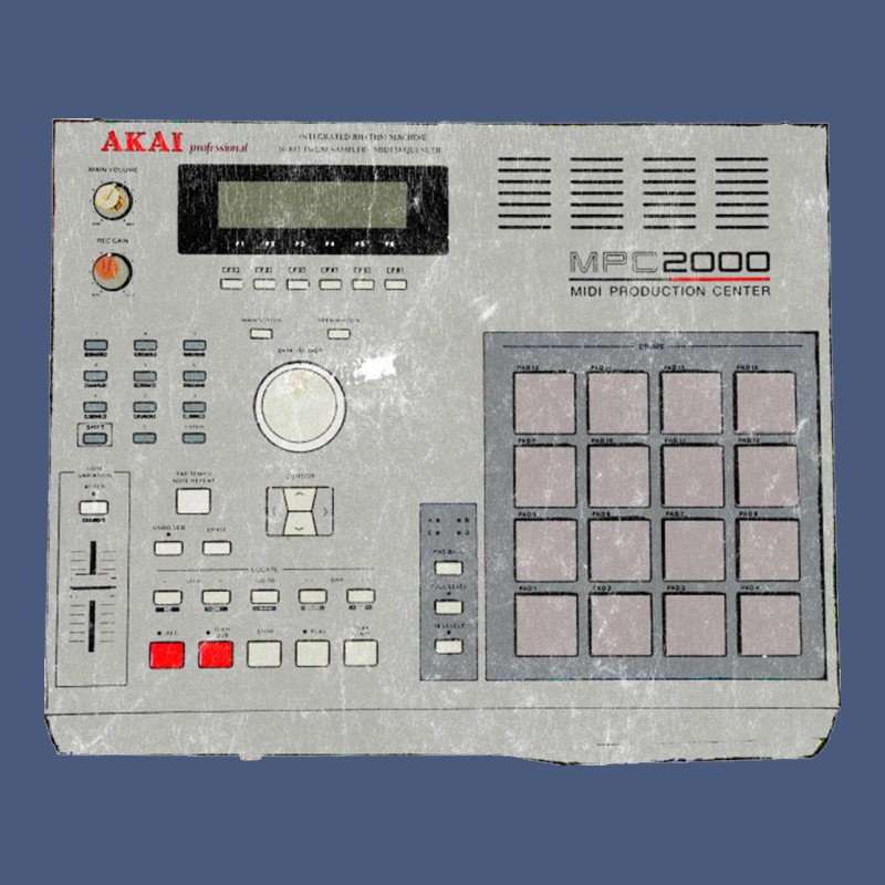 Akai Mpc2000 Vintage Hoodie by linhVisuals | Teevron