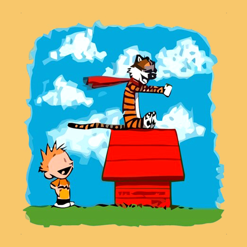 Calvin Hobbes Vintage Hoodie by linhVisuals | Teevron