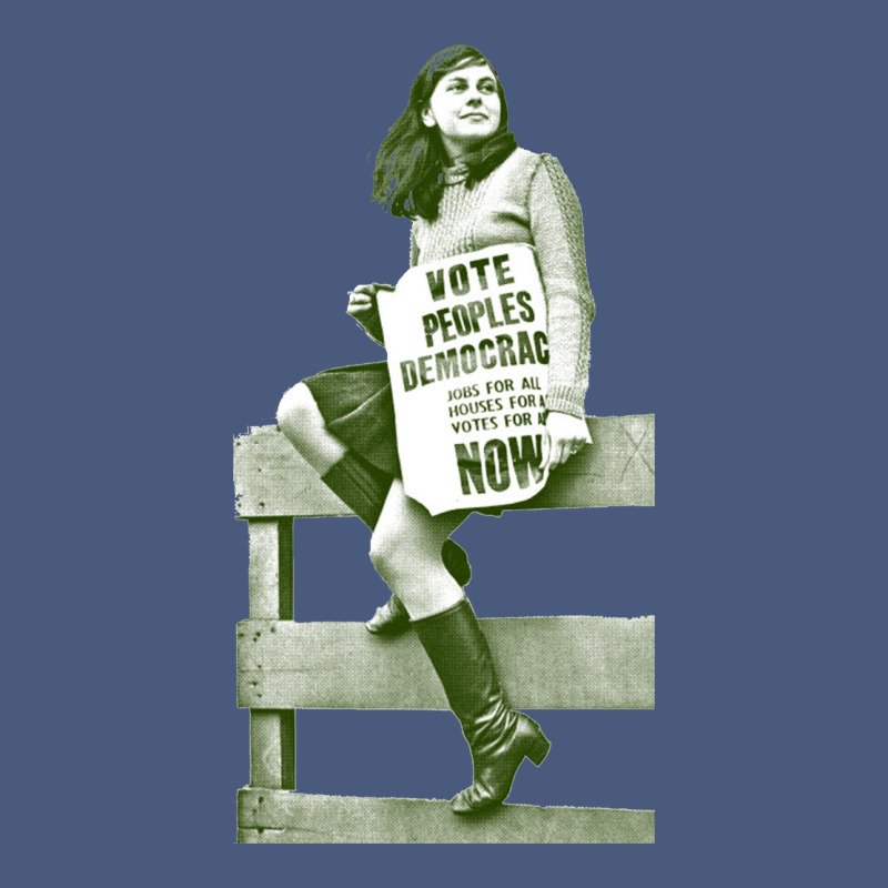 Bernadette Devlin Retro Irish Fanart Vintage Hoodie by linhVisuals | Teevron