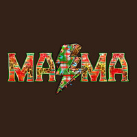 Mama Christmas Lightning Bolt Mother's Day Heavy Core Tee | Teevron
