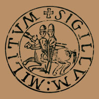 Knights Templar Sigil Vintage Hoodie | Teevron