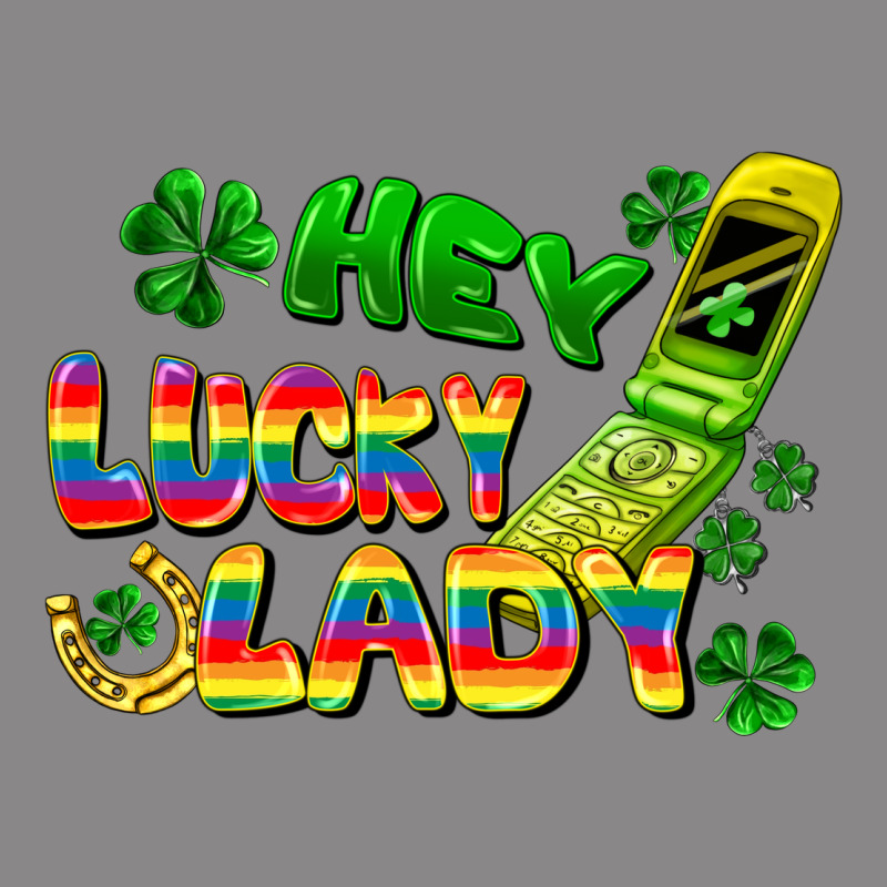 Hey Lucky Lady Flip Phone Vintage Tee by FaDigitalArtStudio | Teevron