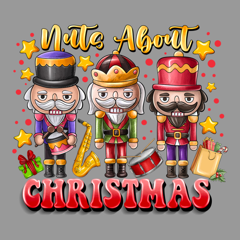 Nuts About Christmas Vintage Hoodie by CowhideDigitalArt | Teevron