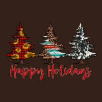 Happy Holidays Christmas Trees Heavy Core Tee | Teevron