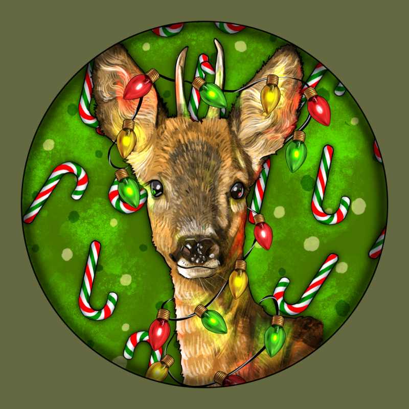 Red Brocket Deer Christmas Long Sleeve Tee by LillyAllenDesigns | Teevron