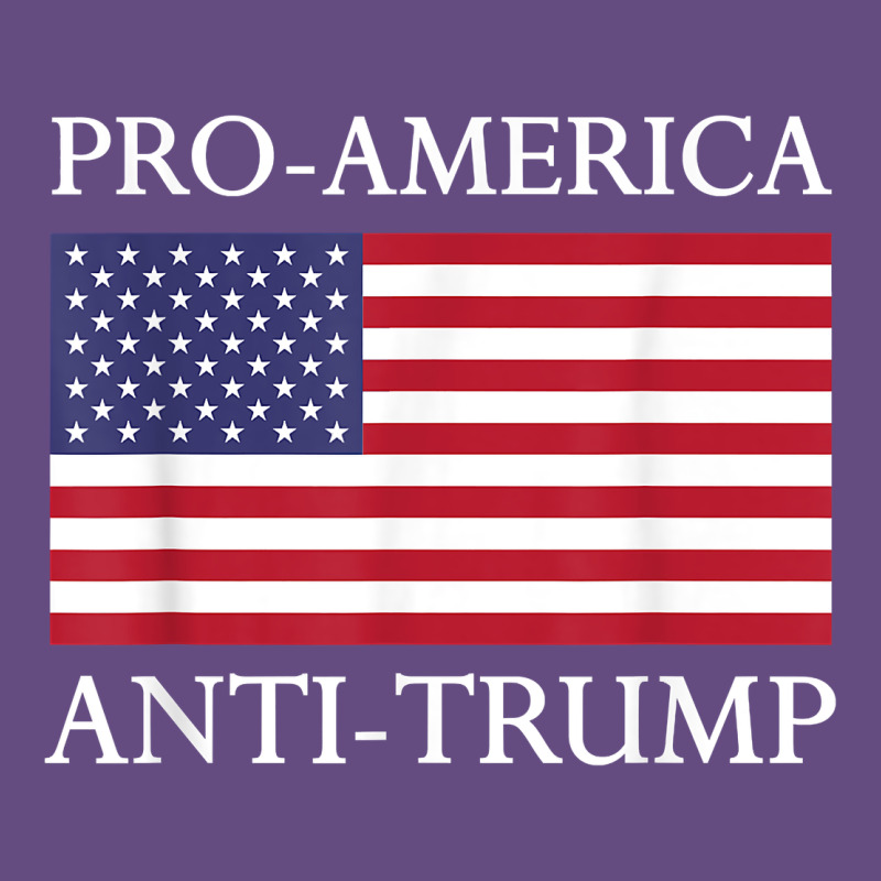 Pro America Anti Trump Shirt   American Usa Flag Resist T Shirt Vintage Hoodie by linhVisuals | Teevron