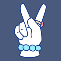 Girl Peace Sign Vintage Hoodie | Teevron