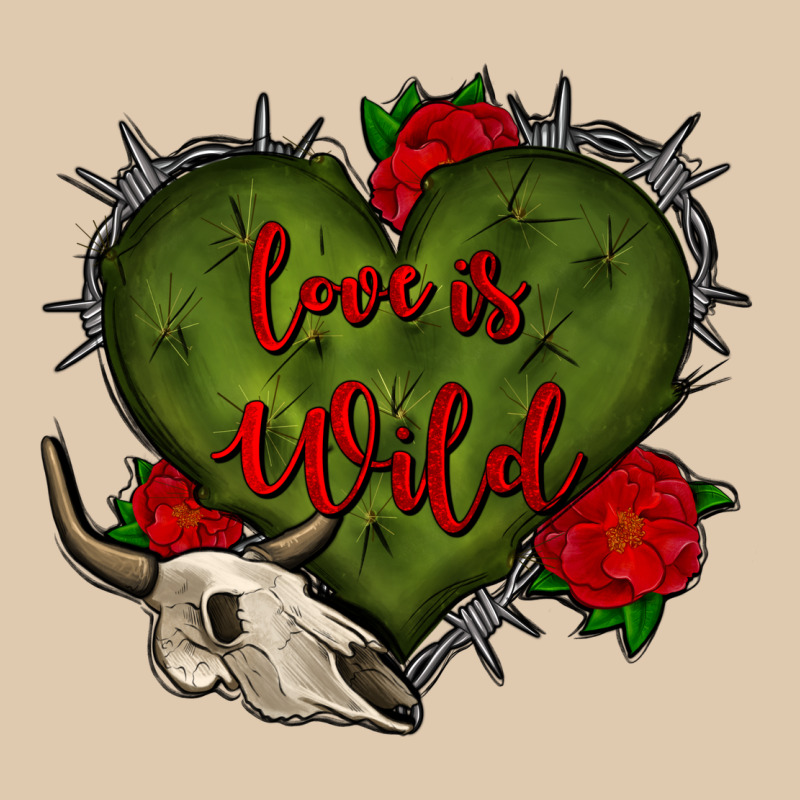 Love Is Wild With Bullskull Olivia Classic Tee by OliviaCreatesArt | Teevron