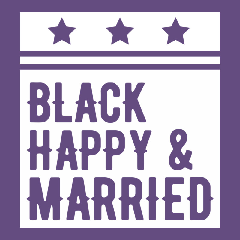 Black Happy & Married Funny Wedding Gifts Vintage Hoodie by linhVisuals | Teevron