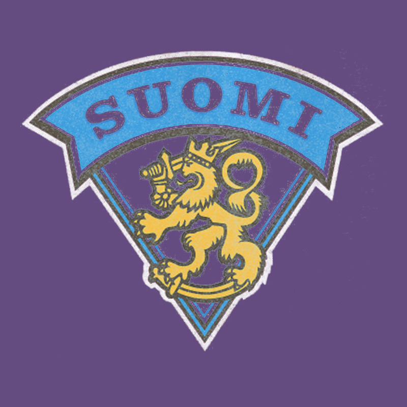 Faded Style Suomi Finland Lion Design Vintage Hoodie by linhVisuals | Teevron