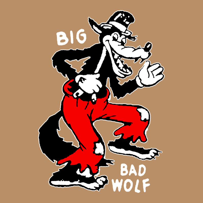 Big Bad Wolf Vintage Hoodie by linhVisuals | Teevron