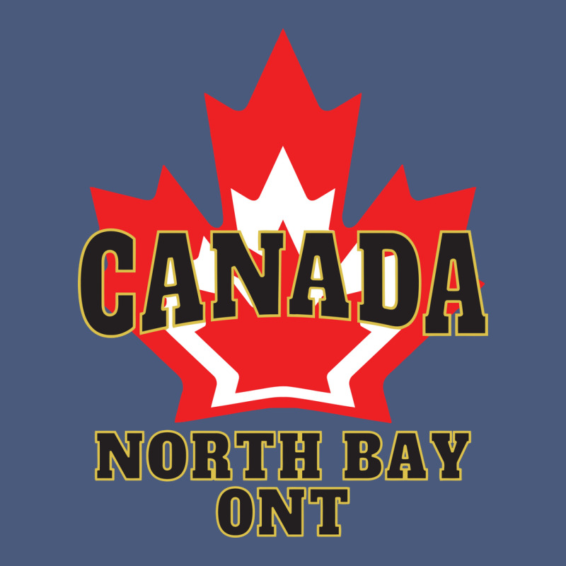 North Bay Ontario On A Cool Vintage Hoodie by linhVisuals | Teevron