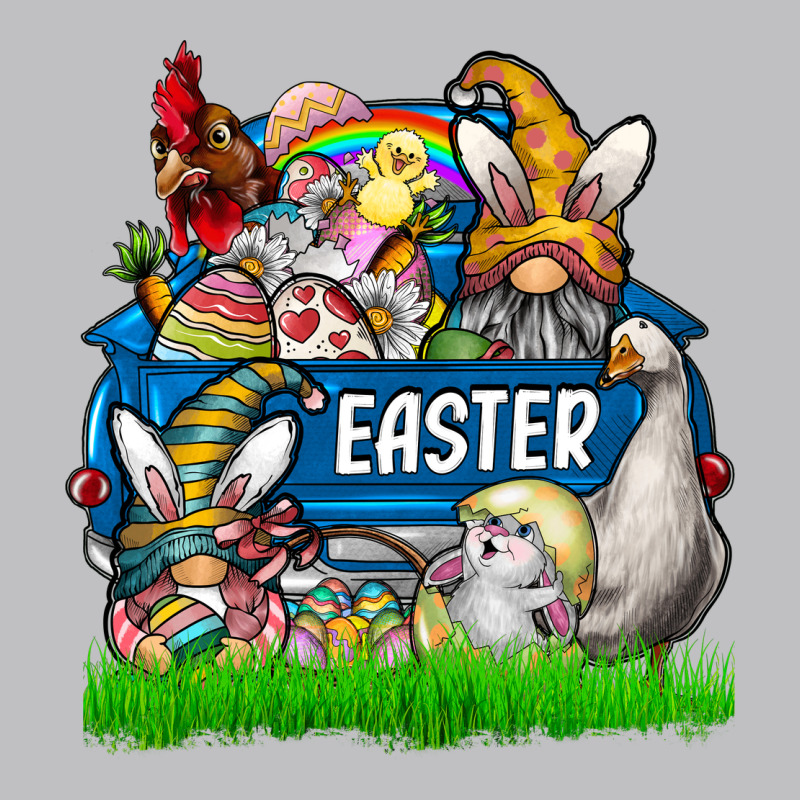 Easter Truck Long Sleeve Tee by CowhideDigitalArt | Teevron