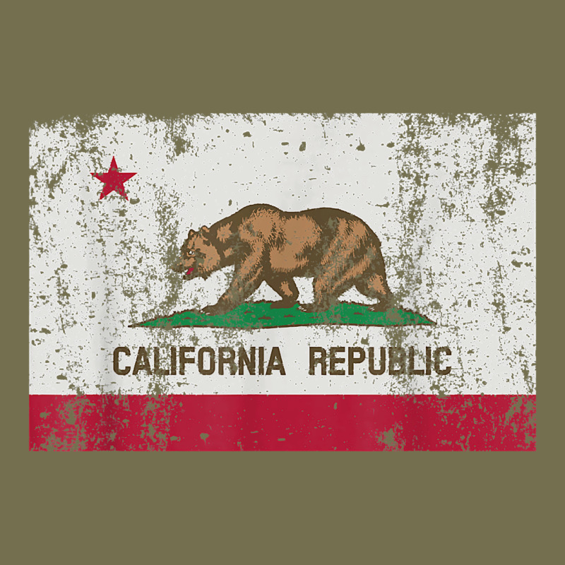 California Flag Womens Mens Heavy Distressed Vintage Gift T Shirt Vintage Hoodie by linhVisuals | Teevron