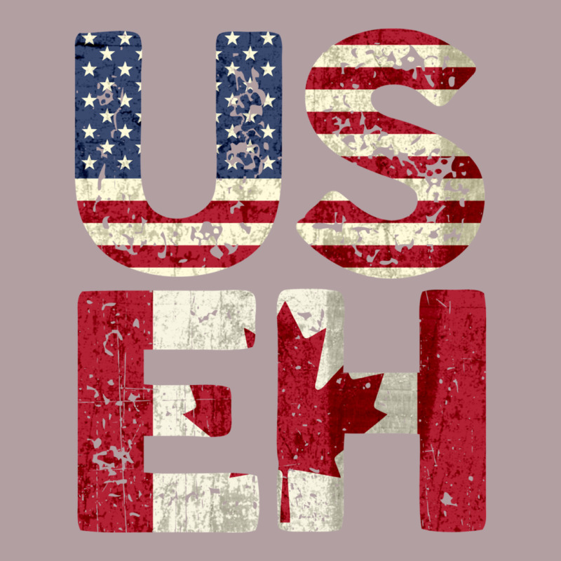 Canada Us Eh American Canadian Flag Vintage America Colors Patriotic G Vintage Hoodie by linhVisuals | Teevron