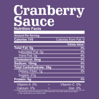 Cranberry Sauce Nutrition Facts Funny Thanksgiving Christmas Food Nutr Vintage Hoodie | Teevron