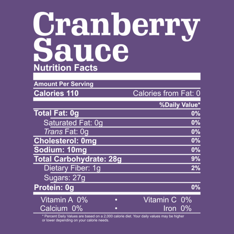Cranberry Sauce Nutrition Facts Funny Thanksgiving Christmas Food Nutr Vintage Hoodie by linhVisuals | Teevron