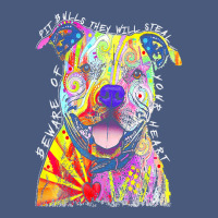 Pitbull T  Shirt Beware Of Pitbulls They Will Steal Your Heart T  Shir Vintage Hoodie | Teevron