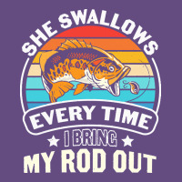 She Swallows Every Time I Bring My Rod T  Shirt She Swallows Every Tim Vintage Hoodie | Teevron