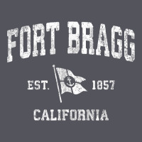 Fort Bragg California Ca Vintage Boat Anchor Flag Design Tee Vintage Hoodie | Teevron