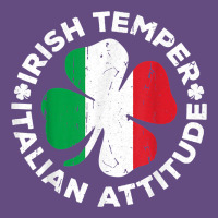 Irish Temper Italian Attitude T Shirt St Patrick's Day T Shirt Vintage Hoodie | Teevron