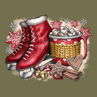 Christmas Ice Skating Vintage Hoodie | Teevron