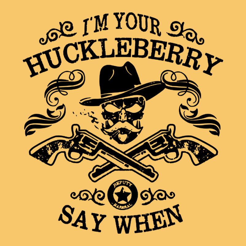 Im Your Huckleberry Vintage Hoodie by linhVisuals | Teevron
